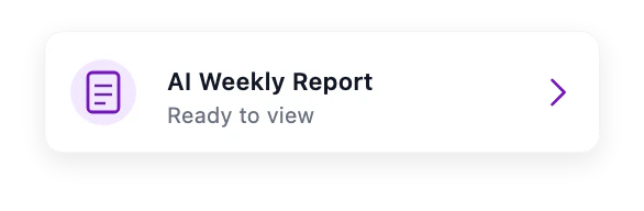 AI weekly report